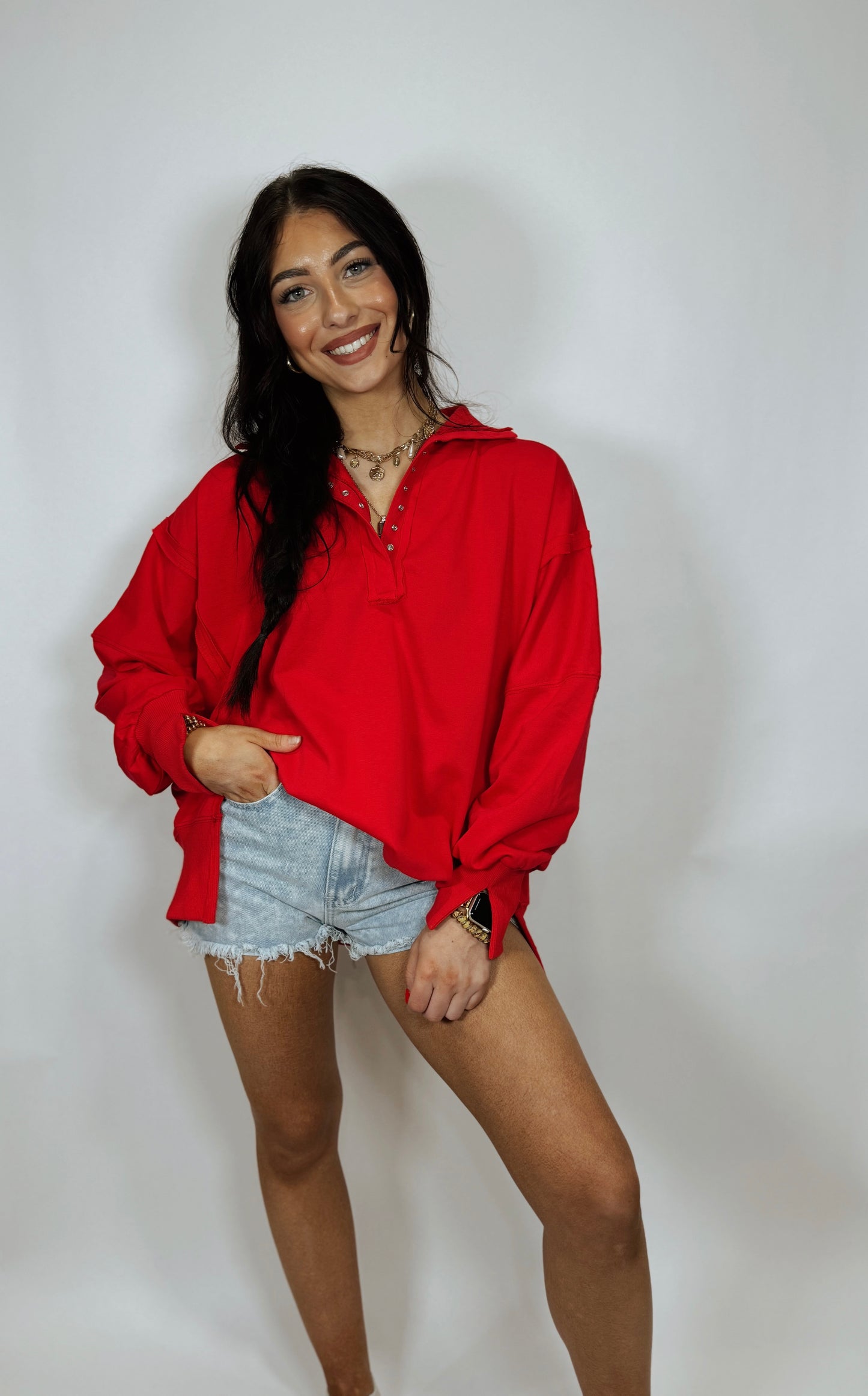 SEEING RED SWEATSHIRT